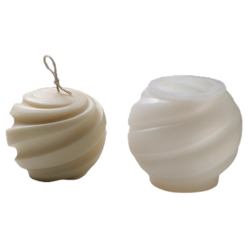 Large Thread Ball Silicone Candle Mold Irregular Shape Crystal Production Mould