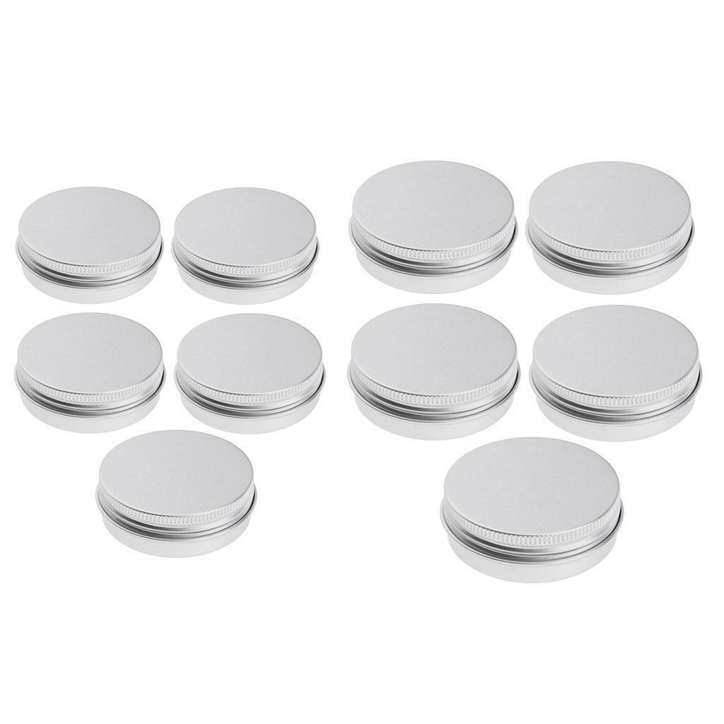 20 Pieces 40ml 100ml Aluminium Lip  Empty Pot  Container Box Case