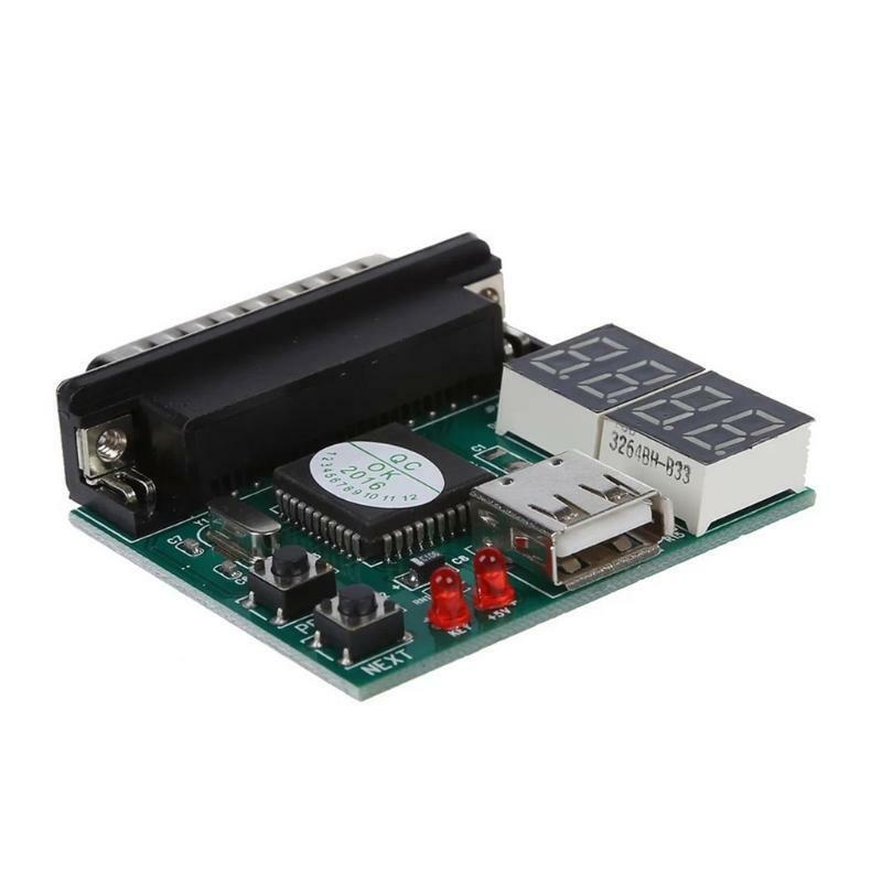 Pc Motherboard USB PCI Analyser Diagnostic Card Tester Computer Failure Analyzer