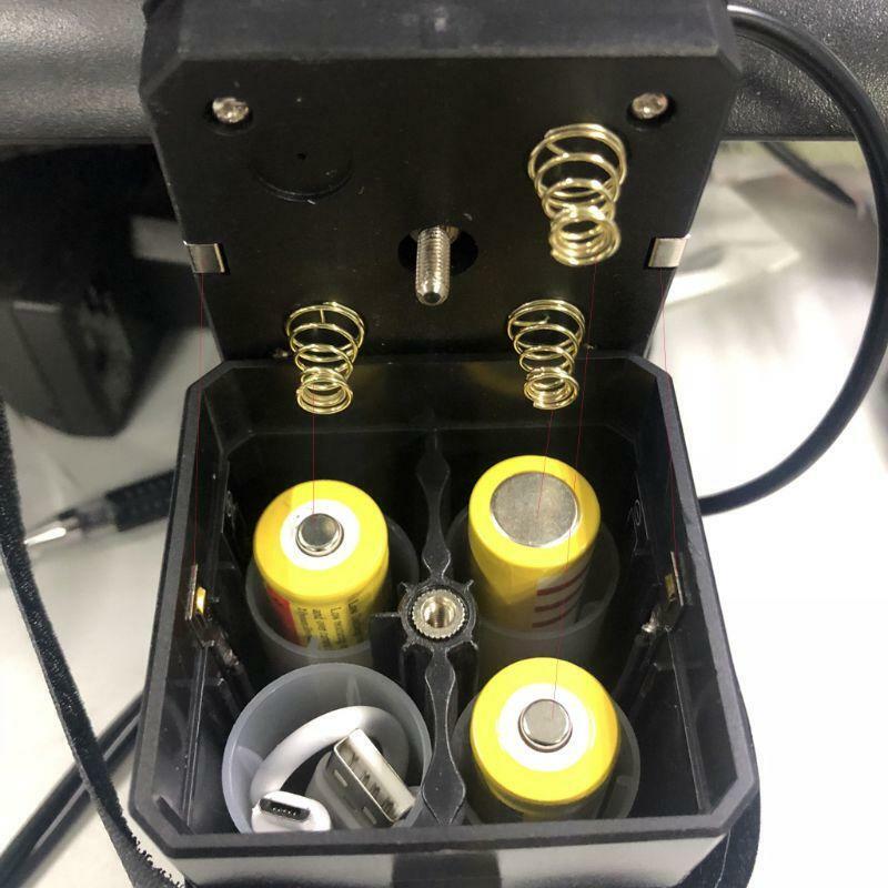 12V Waterproof Battery Case Box with USB Interface Support 3x 18650 26650 DIY