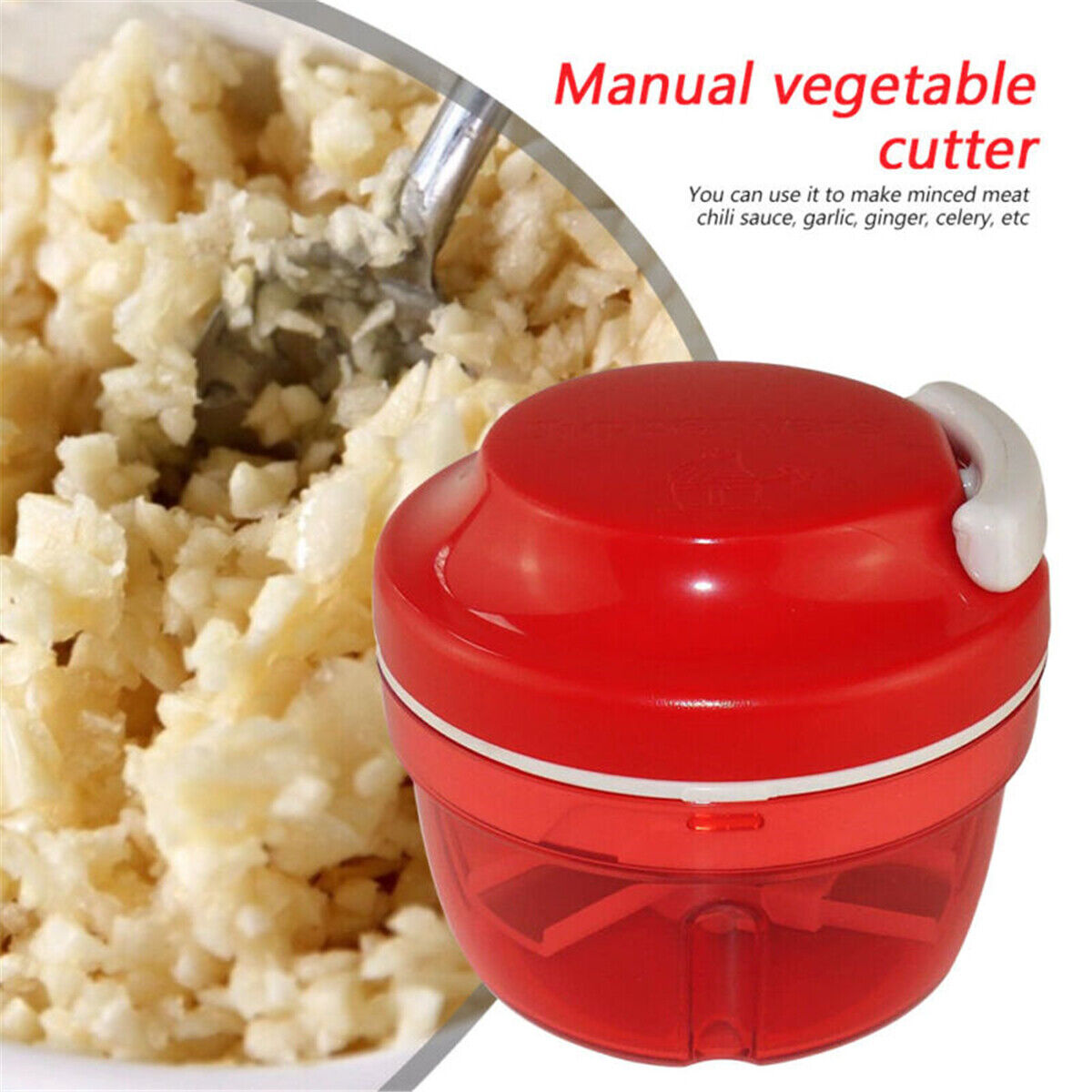 Onion Garlic Chopper Dicer Mincer Shredder Food Meat Fruit Vegetable Blender