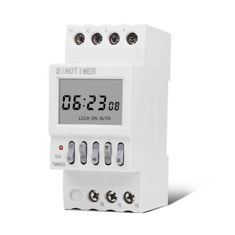 220V Programmable Light Switch Timer Indoor Timer with Astronomical Clock
