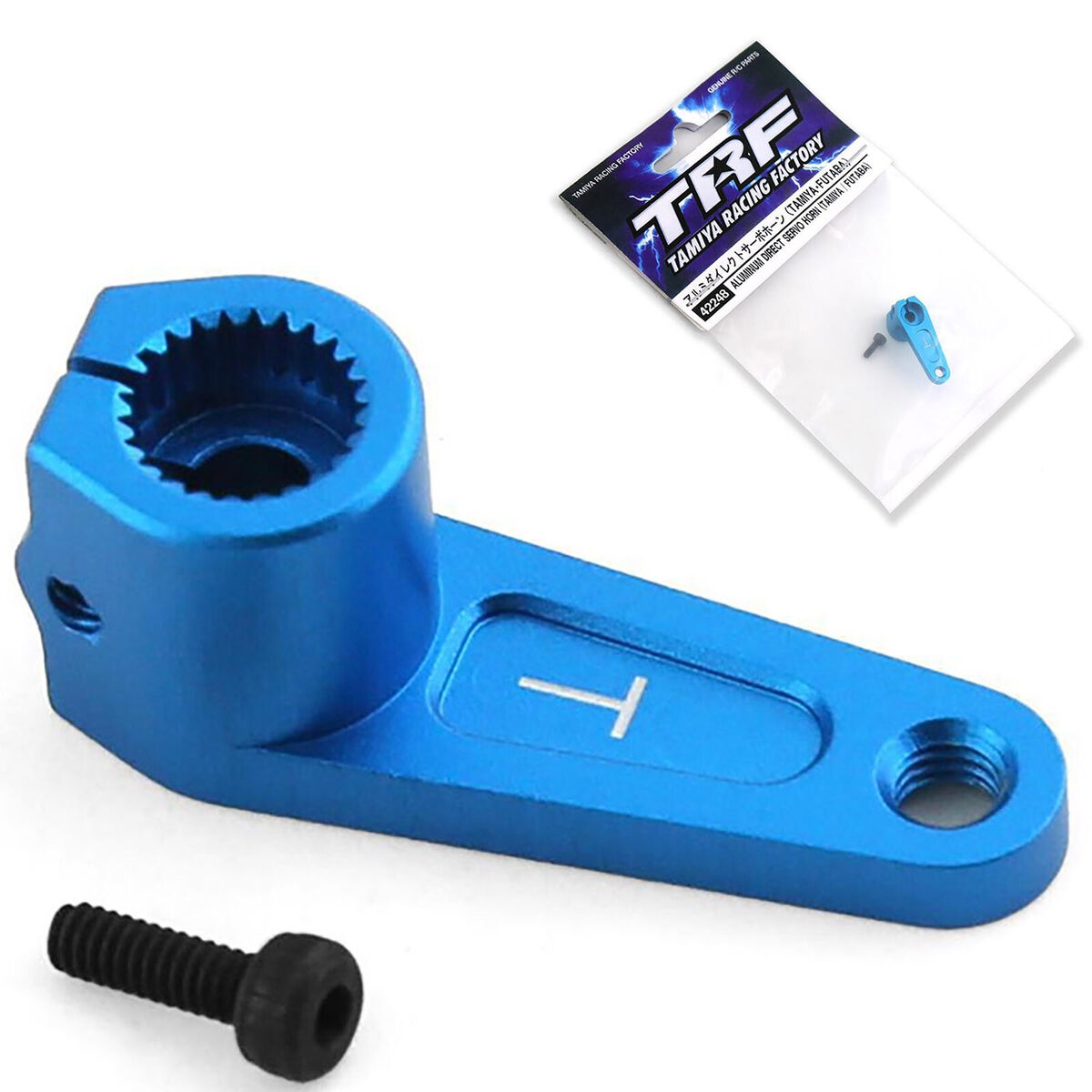 Aluminum Alloy Steering Servo Arm Horn TT01 TT02 XV02 (25T) for TAMIYA 42248 TRF