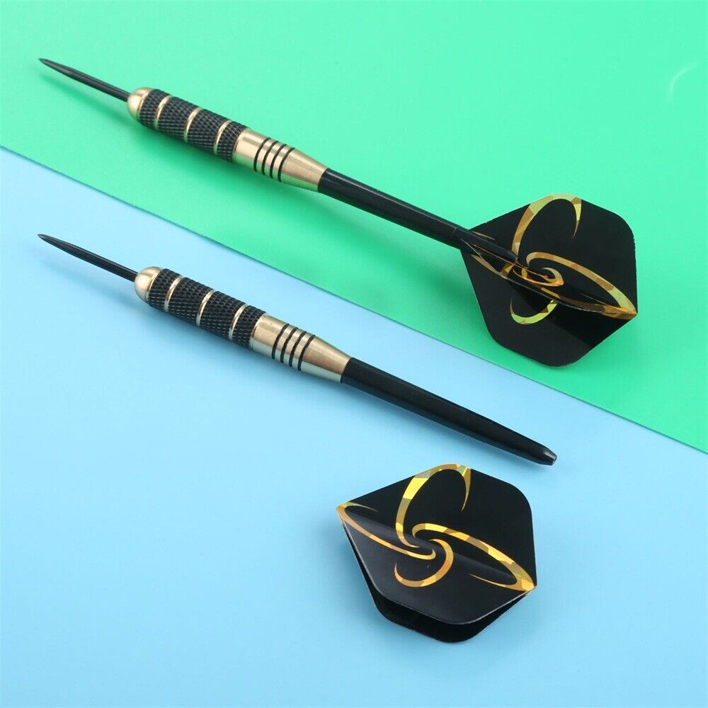 3pc Boomerang 24g Darts & Box Copper Black Nickel Barrel Dart Fans Friend Gift
