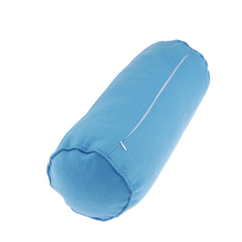 2Pcs Soft Neck Roll Bolster  Round Cervical Spine Support Pillo