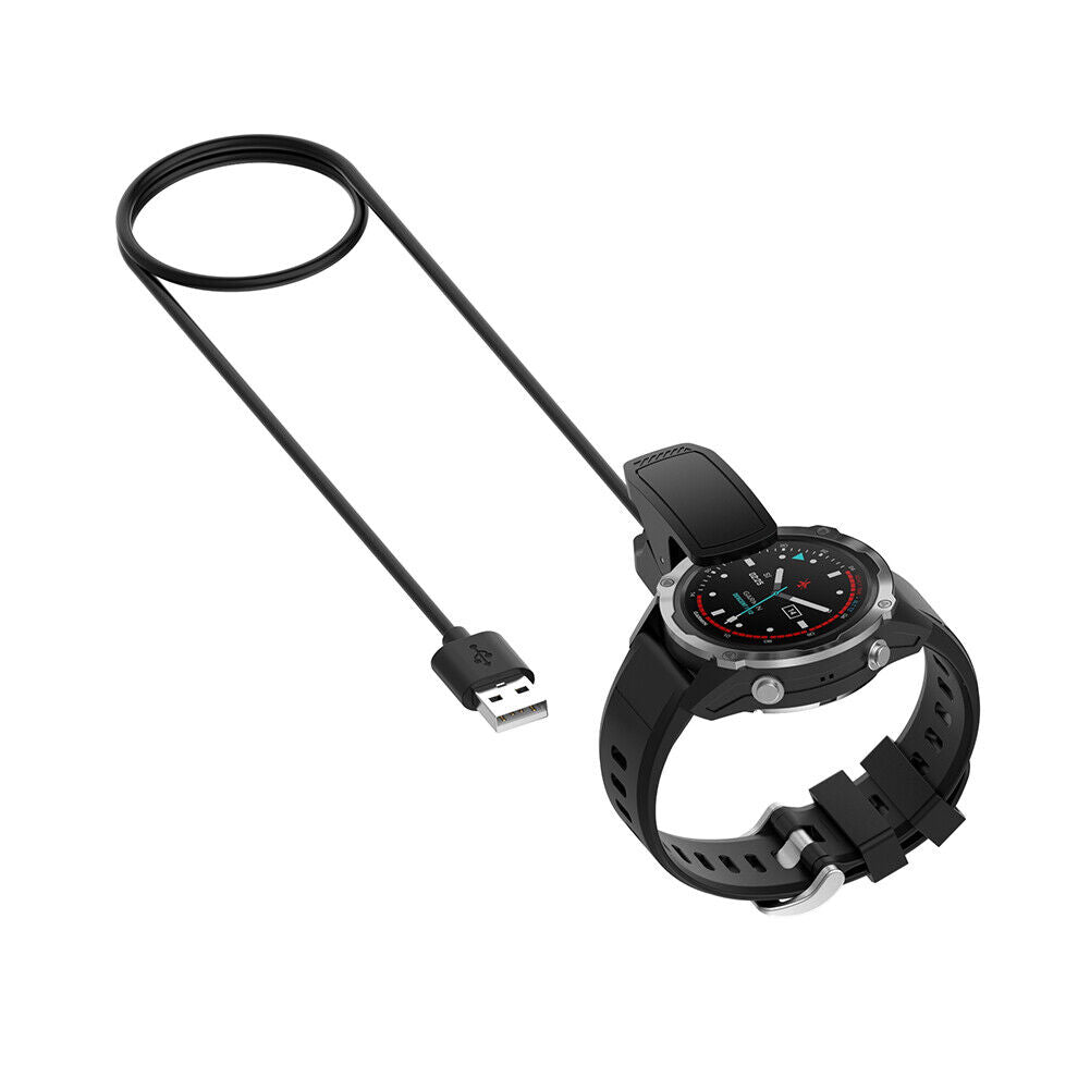 USB Charger Dock Station Clip Cradle Charging Cable for Garmin Descent G1