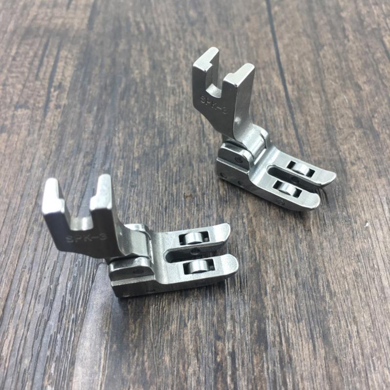 Durable Anti Deformed Metal Sewing Accessories SPK-3 Roller Presser Foot 1pc