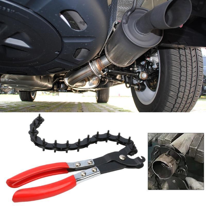 Universal Exhaust Tailpipe Tube Cutting Pliers Lock-Grip Tube Wrench Accessories