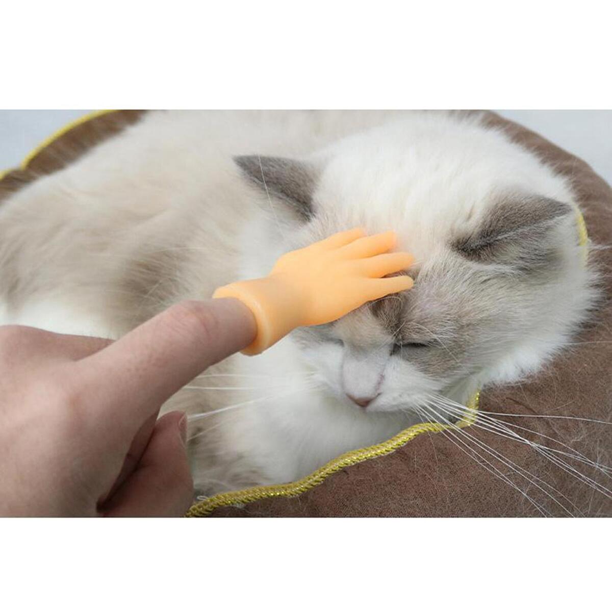 Small Finger Hands Puppet Finger  Rubber Puppets for