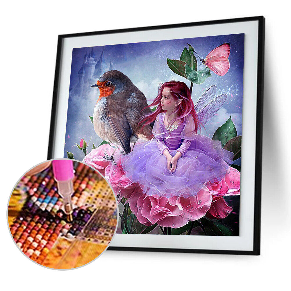 Little Girl 5D Diamond Painting Embroidery DIY Cross Stitch Home Decor Gift