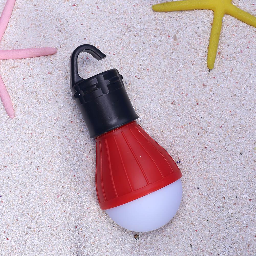 Mini Outdoor 3 LED 800LM Camping Tent Bulb Light Emergency Lamp (Red)