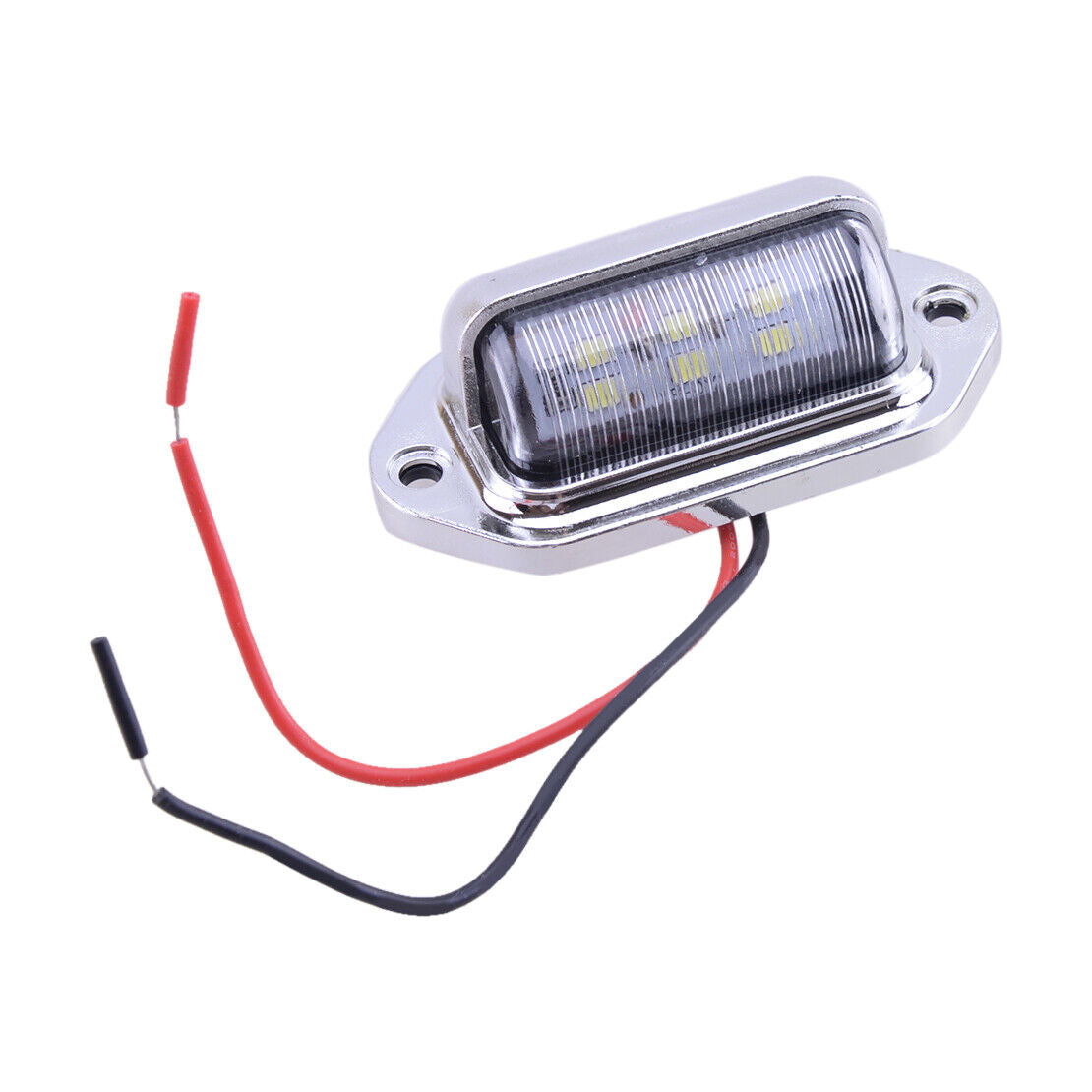 Marine Boat LED Courtesy Light RV Trailer Garden Stair Light 12V Warm White 4pcs