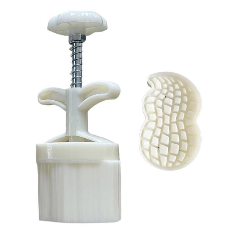 75g Cute Peanut Shaped Pastry Moulds Mooncake Molds Mooncake Mould Hand Pressure