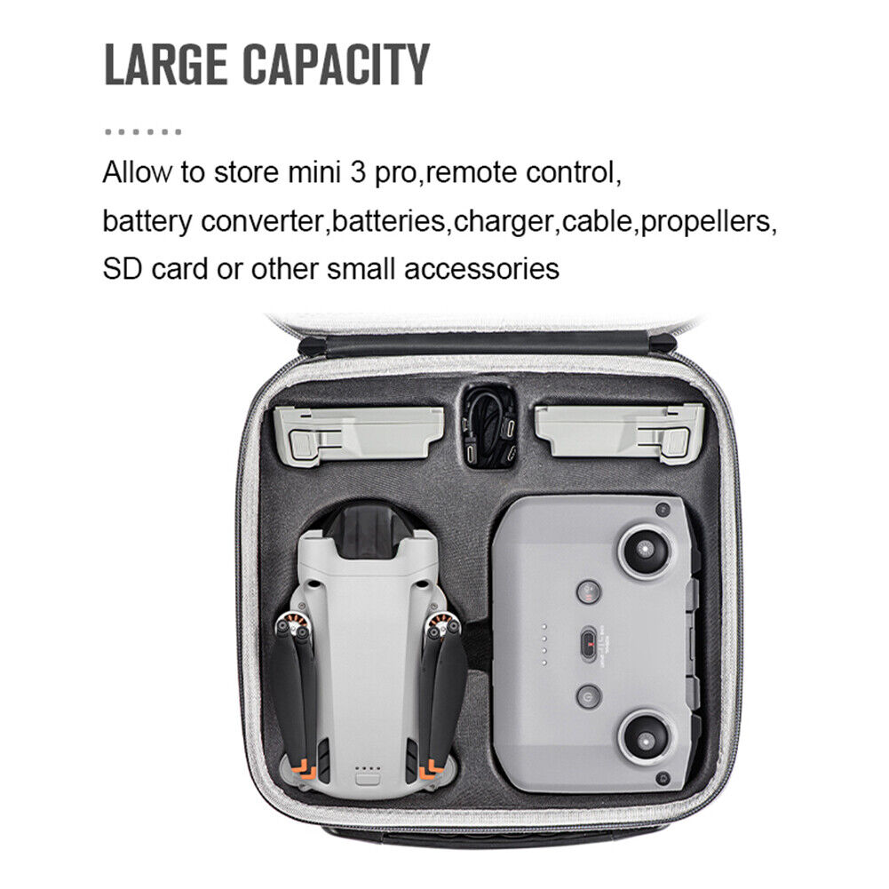 STARTRC Waterproof Drone Remote Controller Carrying Handbags for Mini 3 Pro