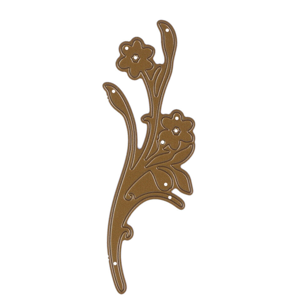 Plum Flower DIY Metal Cutting Dies Stencil for Scrapbook Card Making Craft-