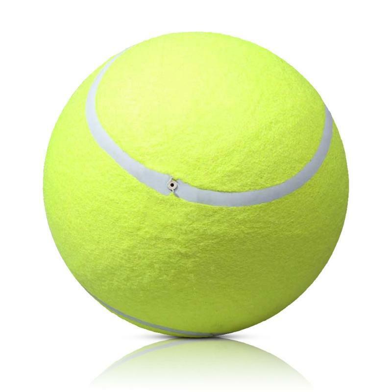 8In Tennis Chew Balls for Dogs Interactive Bouncy Ball Squeak Chewer for Playing