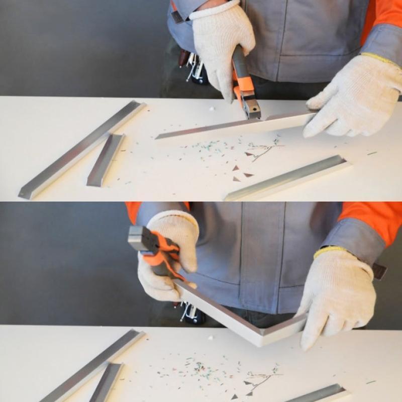 Chromean Alloy Steel Angle Clamping Slot Pliers  for Cutting  PVC PPR PE Tubes