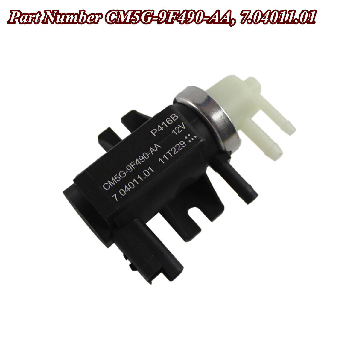 12V 2 Pin Turbo Control Boost Pressure Vacuum Valve For Ford Fiesta Focus C-Max