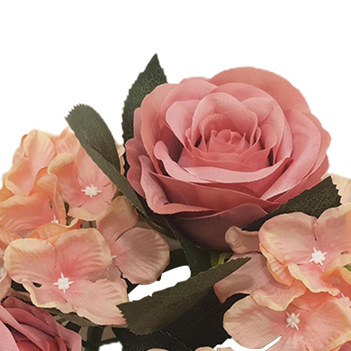 4pcs 7.87in Candle Rings Wreath Decor Flower Garland Halloween Farmhouse