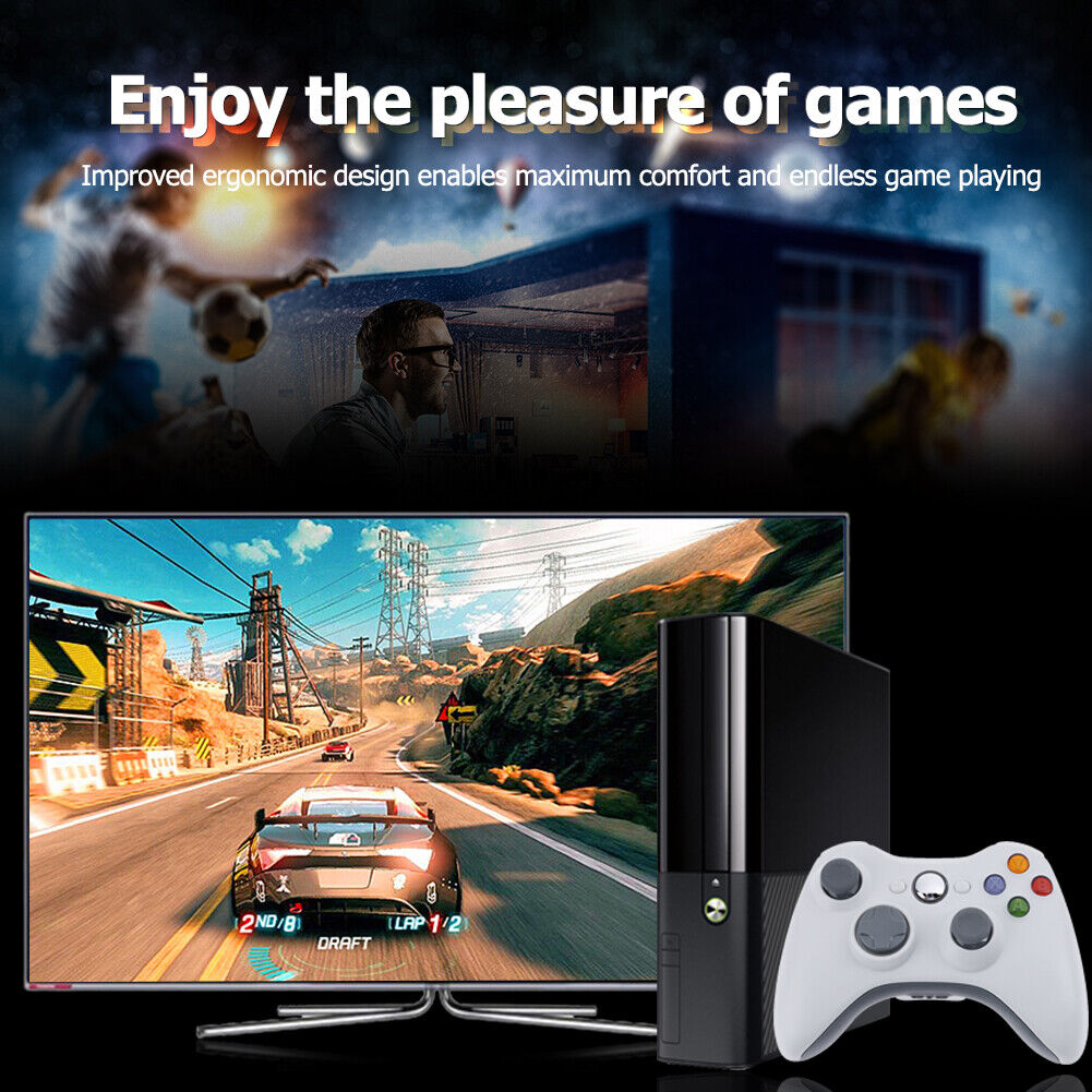 Wireless USB Wired Game Controller Bluetooth-compatible Gamepad for Microso