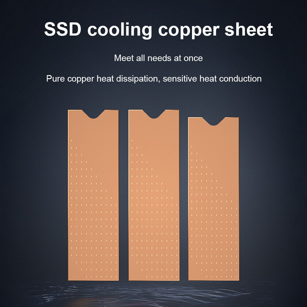 JEYI i-Copper SSD Cooling Copper Sheet Thermal Sheet Laptop Accessories