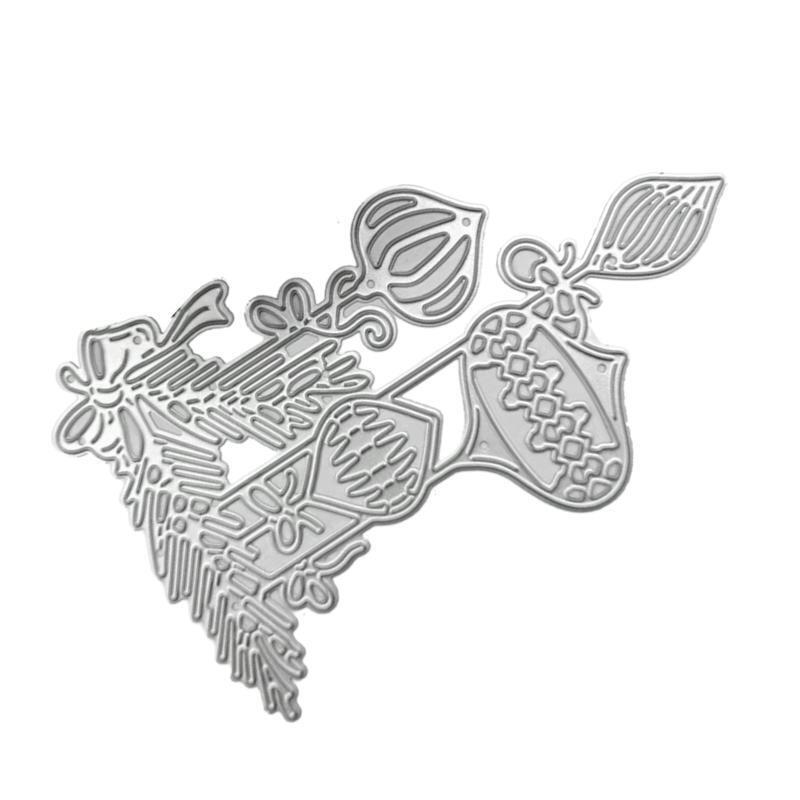 Flower Bud Cutting Dies Stencil Scrapbooking DIY Album Stamp Paper Card
