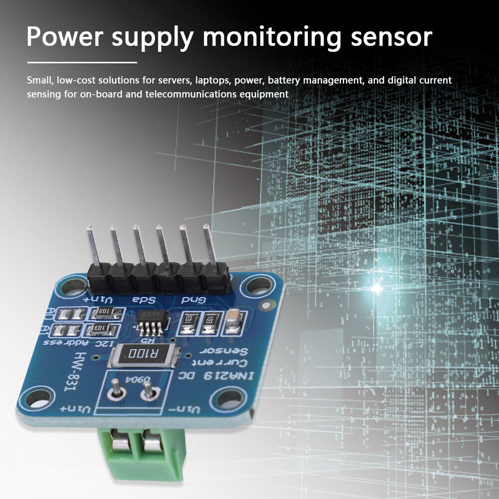 HW-831 INA219 I2C Bi-Directional Current Power Monitoring Sensor Module