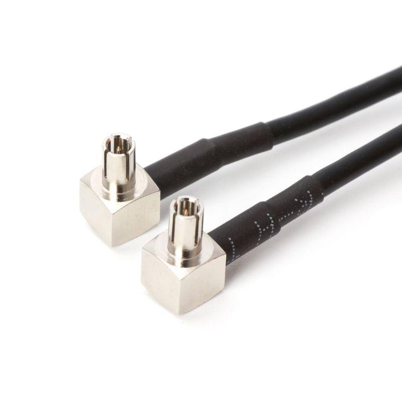 Y Type SMA Female To 2 x TS9 Male Plug Splitter Combined Pigtail Cable RG174