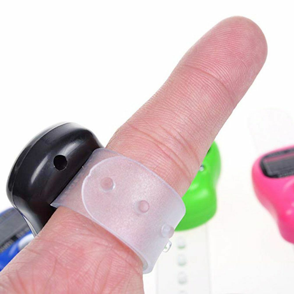 Hand Held Coun Mini LCD Digital Tally Counter Stitch Marker Finger Counter
