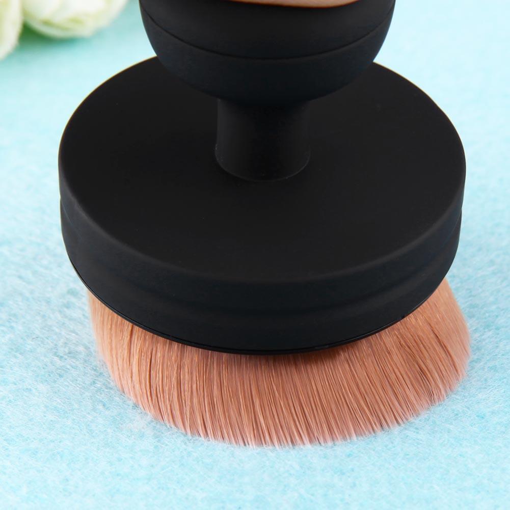 Matt Makeup Brush O-Shape Signet-Shape Portable Makeup Beauty Tool Brush