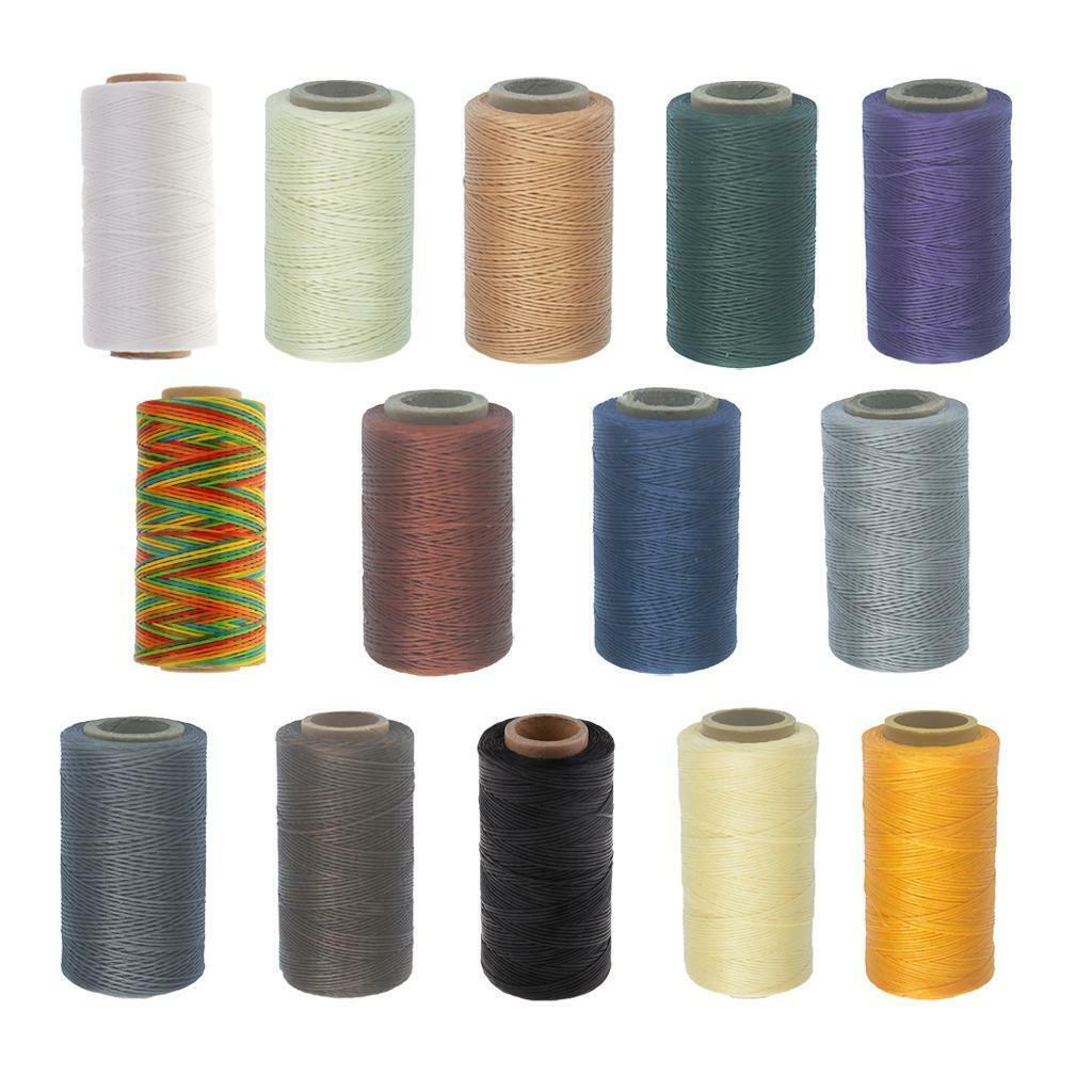 2Pcs 260M 150D 0.8mm Leather Sewing Waxed Thread -stitched Cord Supplies