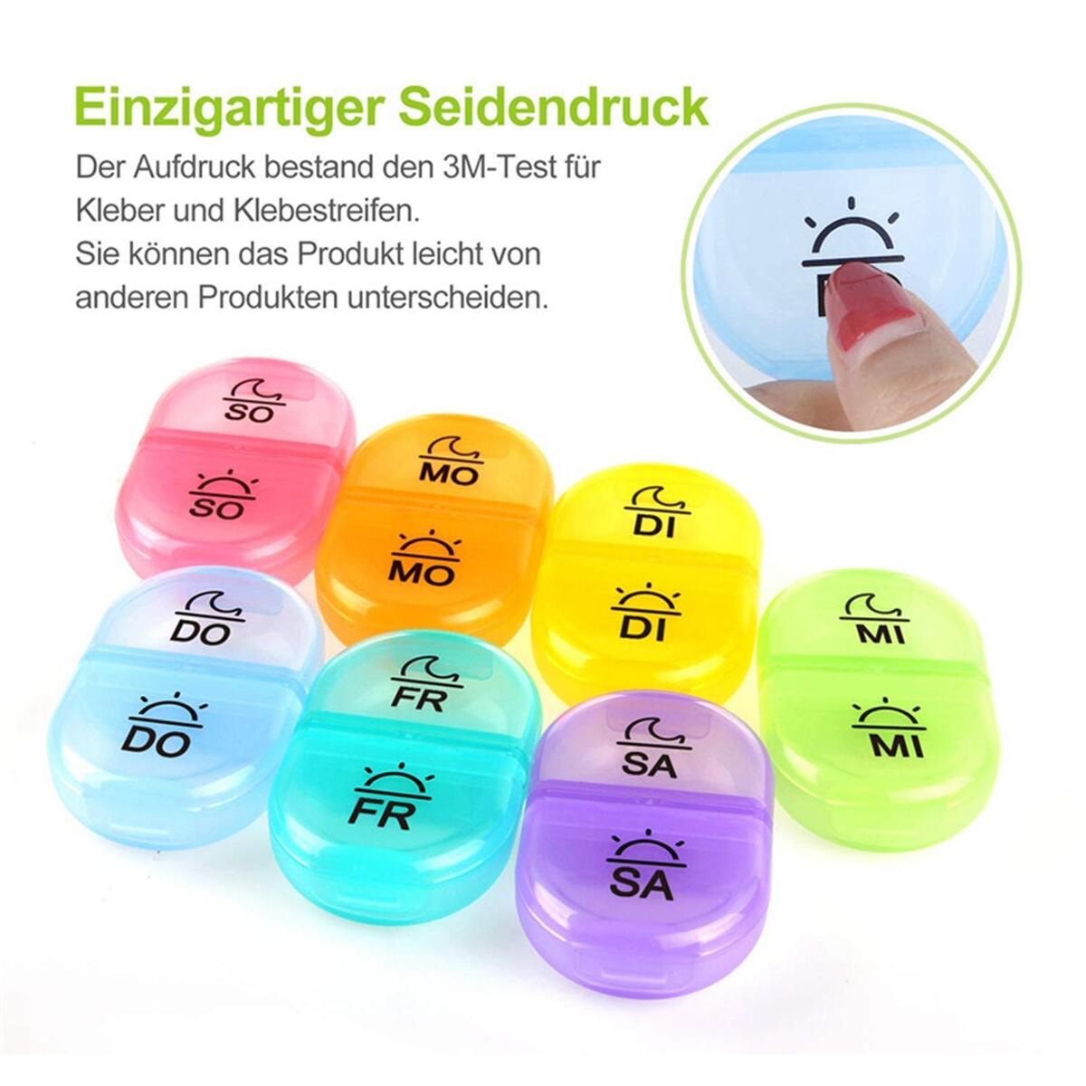 14 Compartment Tablet Organizer Storage Case Container for Office Camping