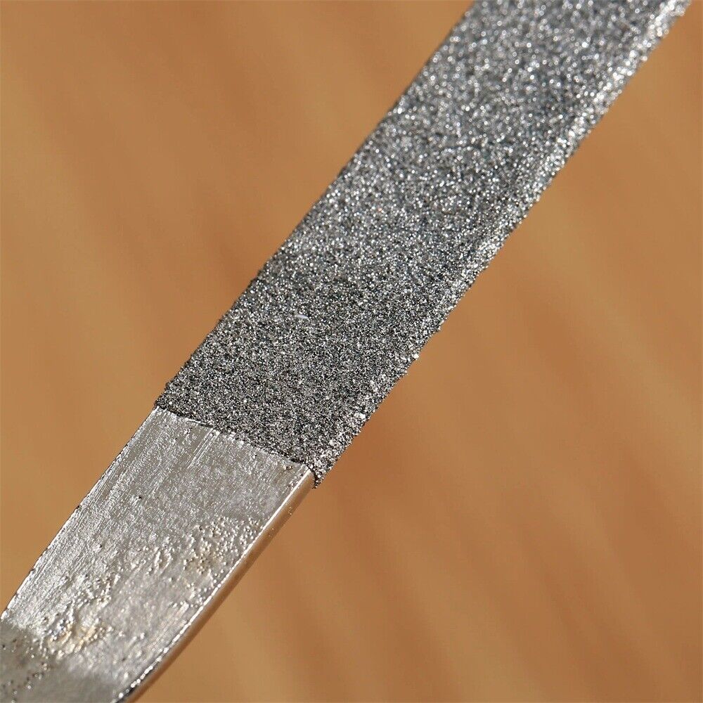 10Pcs Diamond Coated Grit 120# Needle File Assorted Metal Craft Tools 180mm