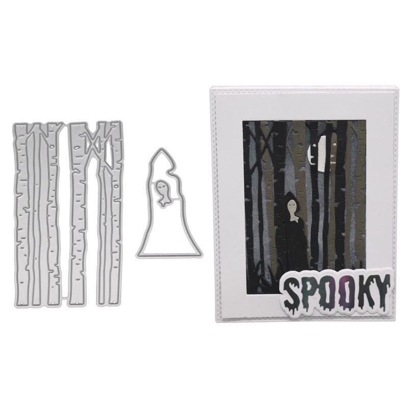 Forest Metal Cutting Dies Stencil Scrapbooking DIY Album Stamp Paper Card