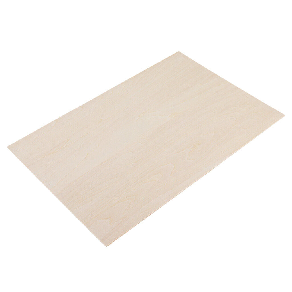 20Pcs Plain Balsa  Board Lumber for DIY  Ship Table  Supplies