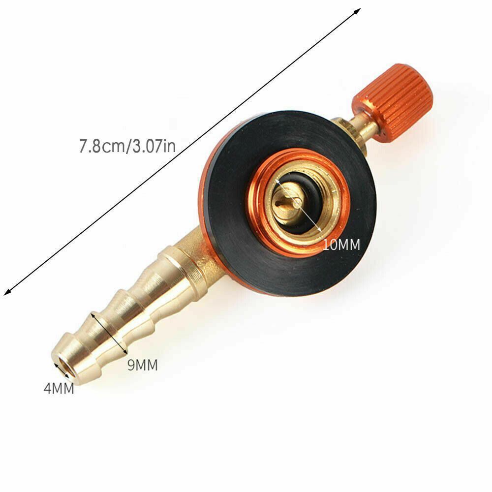 Durable Propane Hose Regulator Camping Supplies Gas Stove Valve Heater Adapter