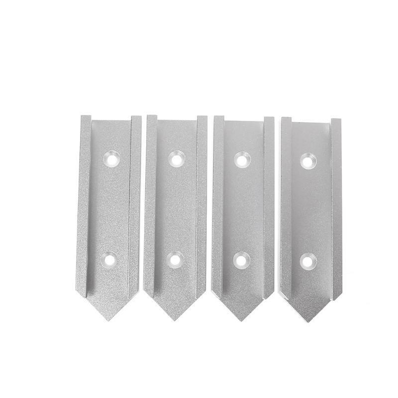 A Type Cross T-tract Connector Set T-slot Woodworking Table Intall Guide Tool