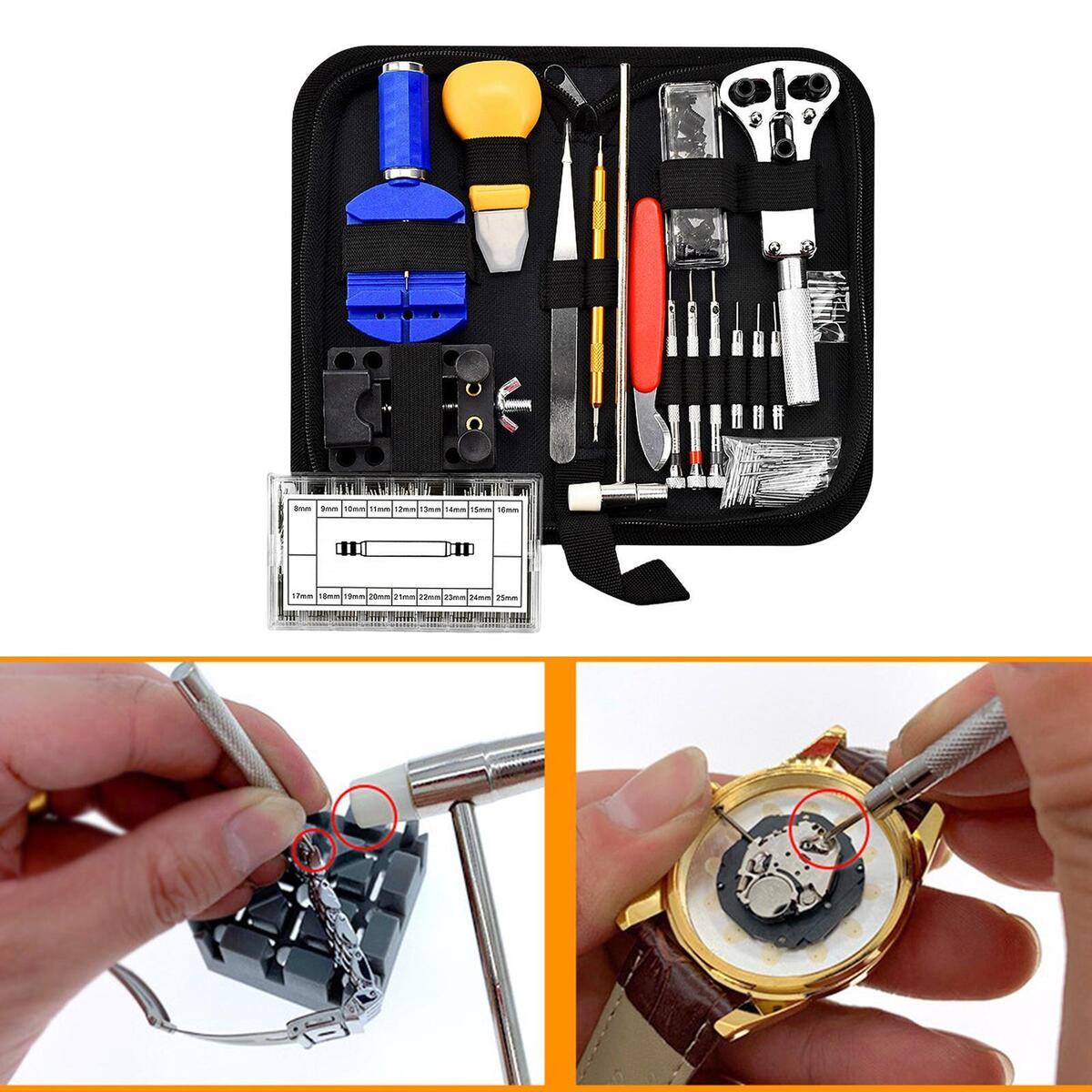 507Pcs Watch Repair Tool Kit Watchmaker Housing Repair Repair Tools Set