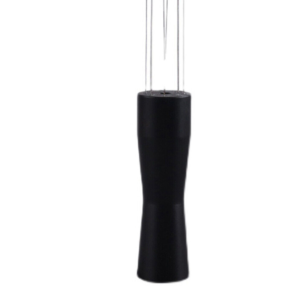 Needle Pin Coffee Powder Tamper Distributor Stirrer Leveler Tool (Black)