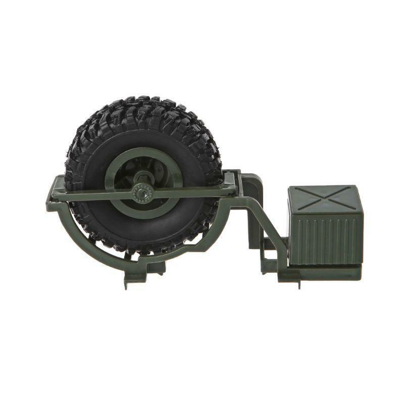 Spare Tire Decoration Parts for WPL 1/16 B36 B-36 B36K B36KIT Military Truck RC