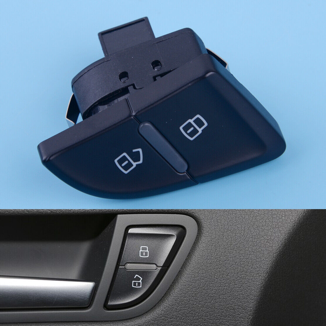 Front Door Central Lock Unlock Control Switch 8K1962107 fit for Audi A4 S4 A5 Li