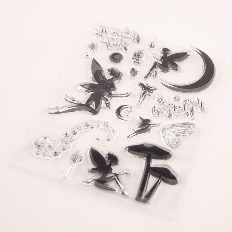 Angel Silicone Clear Seal Stamp DIY Scrapbooking Embossing Photo Album Paper Art