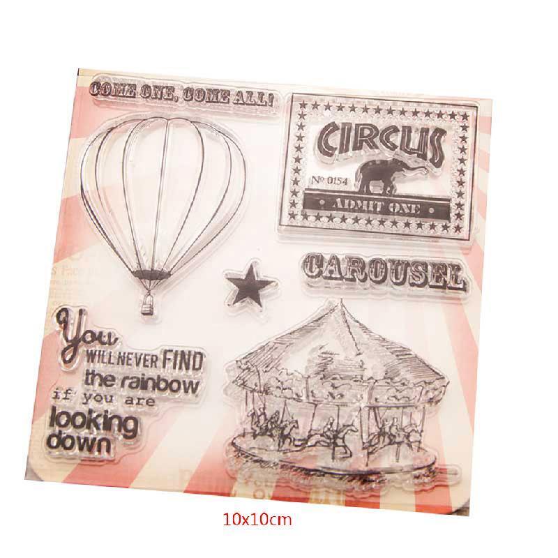 Balloon Clear Silicone Seal Stamp For DIY Album Scrapbooking Photo Card Decor