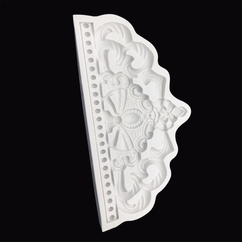DIY Fondant Molds Chocolate Moulds Candy Mould Crown Shaped Silicone Material