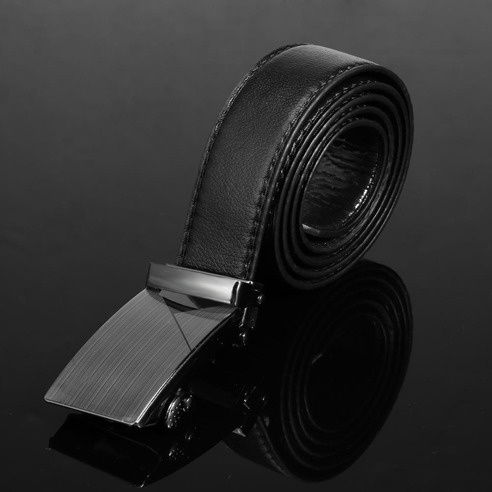 Men Classic Belt PU Business Casual Straps Fashion Automatic Buckle (012)
