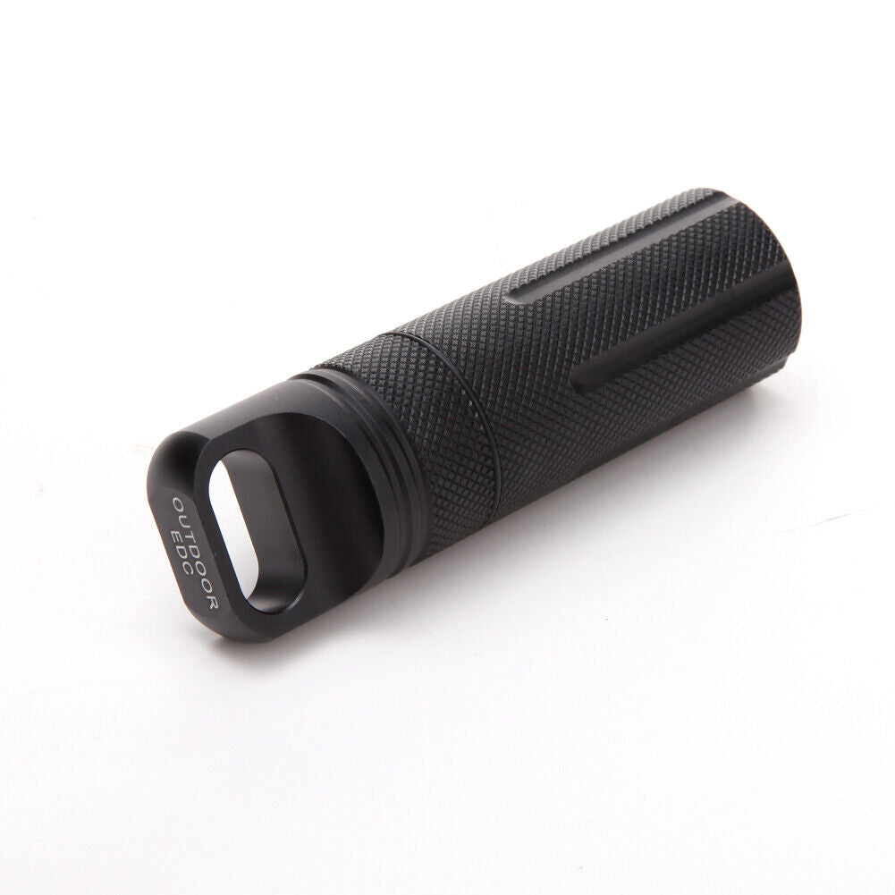 EDC Survival Waterproof Pill Case Box Container Hiking Emergency Gear