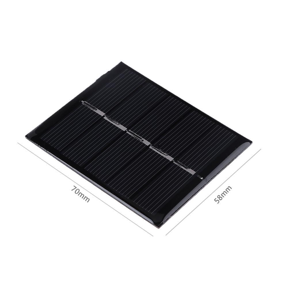 0.5W 2.5V Solar Panel Standard Epoxy Polycrystalline Silicon Solar Module