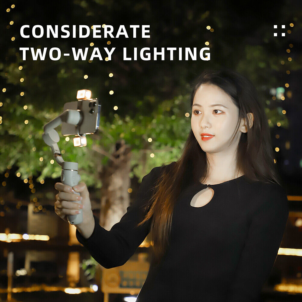 Sunnylife L375 2pcs LED Gimbal Photography Vlog Fill Light for DJI OM5/4SE
