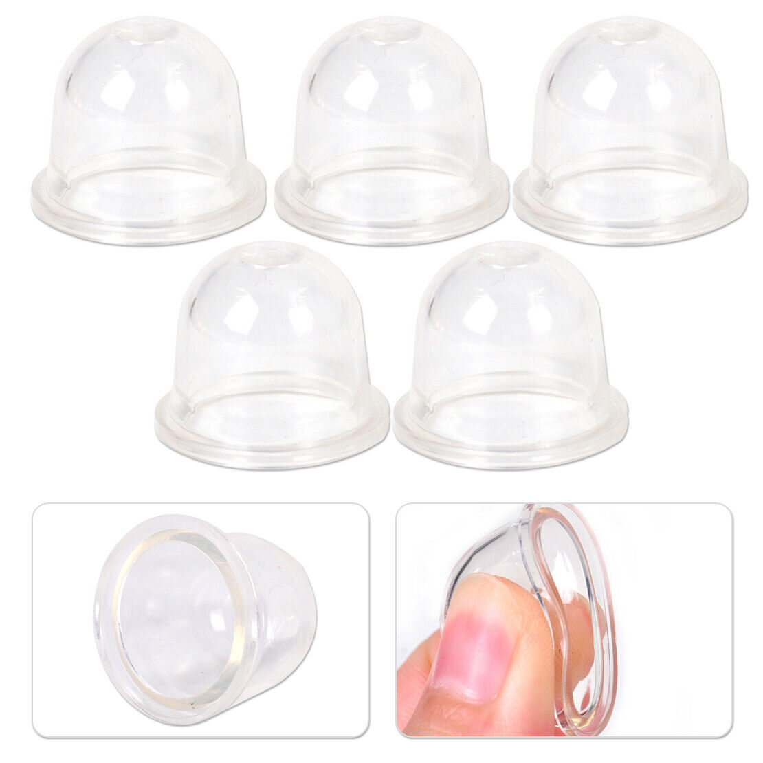 5x Carburetor Primer Bulb fit for Zama Echo Husqvarna Poulan Weedeater Stihl Li