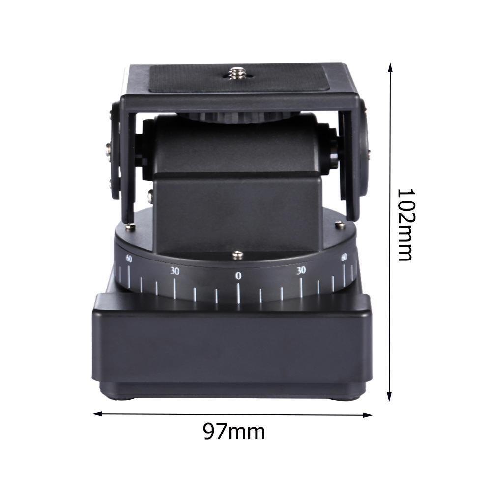 YT-260 Motorized Pan Tilt Tripod Head with Remote Control for Camera Phone